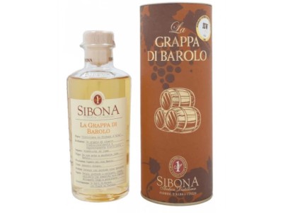Граппа Sibona Grappa Di Barolo (gift box) 0,5 л