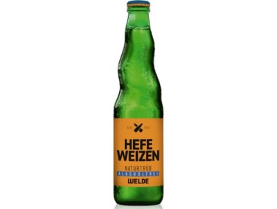 Пиво безалкогольне Welde Weizen Hefe-Hell Alkoholfrei 0,5 л