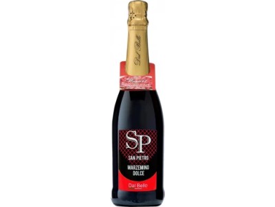 Вино напівсолодке червоне Dal Bello San Pietro Marzemino Spumante Rosso Dolce 0,75 л