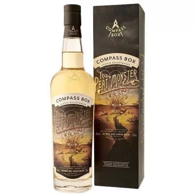 Віскі Compass Box The Peat Monster 0,7 л 46% подар, кор. +2 стак,