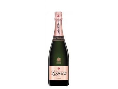 Вино брют рожеве Champagne Lanson Rose Label Brut 0,75 л