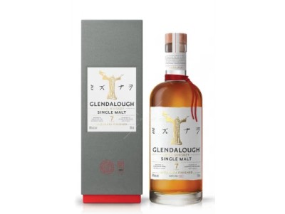 Віскі односолодовий Glendalough 7 Y.O Single Malt Mizunara Finished (gift box) 0,7 л