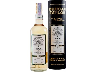 Віскі односолодовий Duncan Taylor NC2 Craigellachie 11Y.O. (в тубусі) 0,7 л