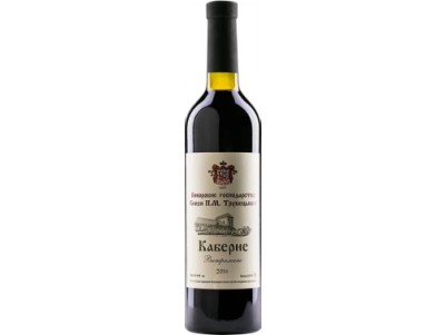 Вино сухе червоне Вина Князя Трубецького Каберне 0,75 л