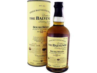 Віскі односолодовий Balvenie 12Y.O. Double Wood (в тубусі) 0,7 л