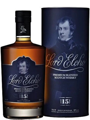 Віскі Лорд Елчо, Преміум Бленд / Lord Elcho, Premium Blended, 15 років, 40%, 0.7л