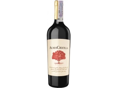 Вино сухе червоне Alma Criolla Malbec Varietal 0,75 л