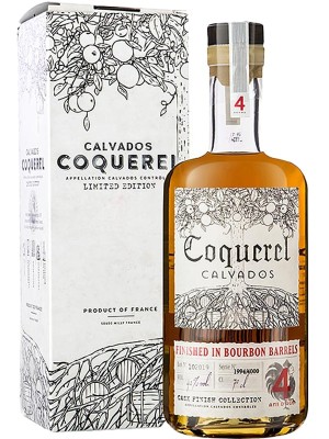 Кальвадос Кокерель, Бурбон Фініш / Coquerel, Bourbon Finish, 4 роки, 41%, 0.7л