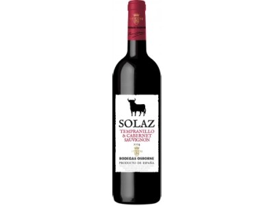 Вино сухе червоне Osborne Solaz Tempranillo Cabernet Sauvignon 0,75 л