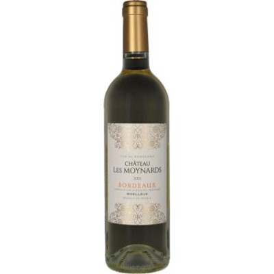 Вино Chateau les Moynards Bordeaux біле напівсолодке 0.75 л