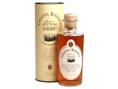 Граппа Sibona Grappa Sherry Wood Finish 0,5 л