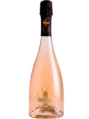 Ігристе вино Партікулар, Кава Блан де Нуар Розе / Particular, Cava Blanc de Noirs Rose, Bodegas San Valero, рожеве брют 0.75л