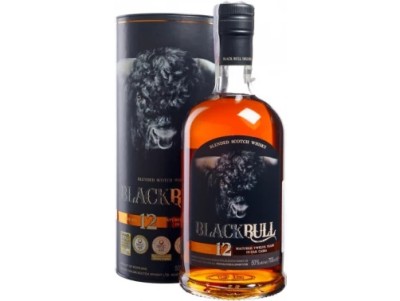 Віскі бленд Duncan Taylor Black Bull 12Y.O. (в тубусі) 0,7 л