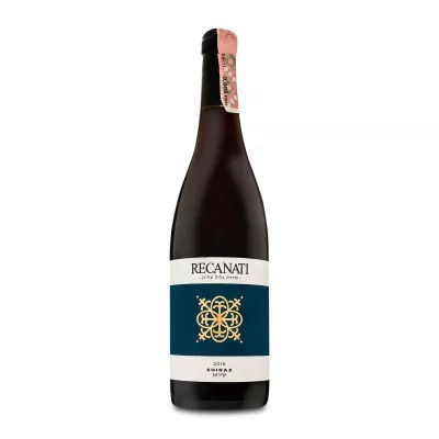 Вино Recanati Upper Galilee Shiraz 0,75л кр. сух.
