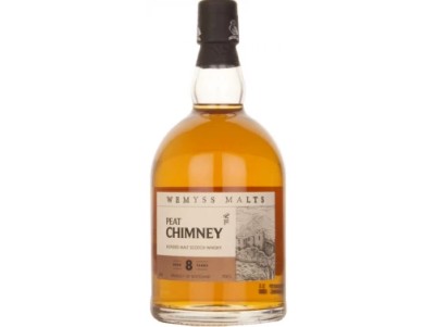 Віскі купажований солодовий Wemyss Malts Peat Chimney 8Y.O. 0,7 л