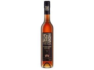 Коньяк бренді Iveria 7 років 0,5 л