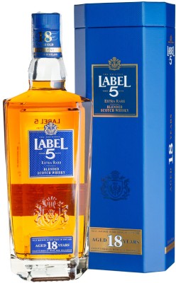 Віскі Label 5 18 yo 0.7 л 40% в подарунковій коробці