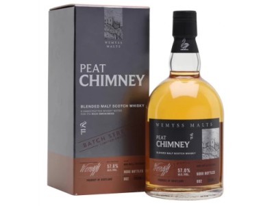 Віскі односолодовий Wemyss Malts Peat Chimney Batch Strength (в коробці) 0,7 л