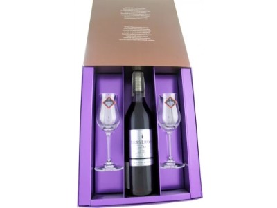 Коньяк кoньяк Tesseron Lot 53 XO Perfection з 2 бокалами Riedel 0,7 л