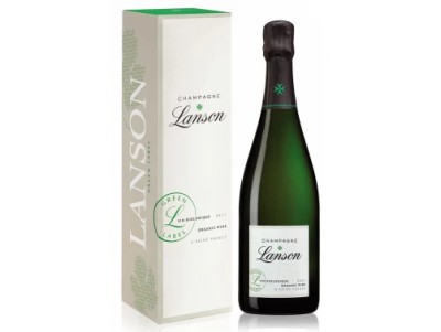 Вино брют біле Champagne Lanson Le Green Label Organic Brut 0,75 л