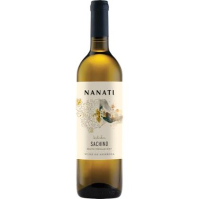 Вино Nanati Sachino біле напівсухе 0.75 л