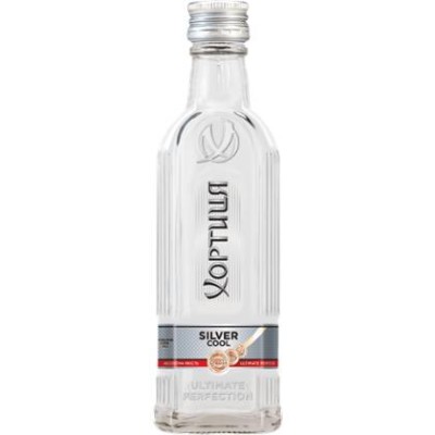 Горілка Хортиця Срібляста прохолода 40% 0.2 л