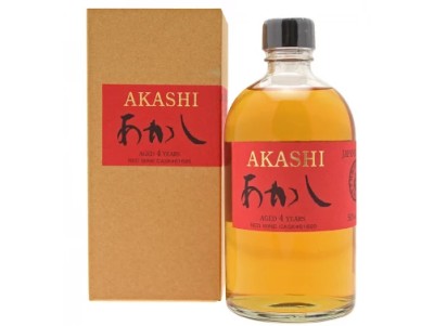 Віскі односолодовий Akashi Single Malt 4 ans Red Wine Cask 0,5 л