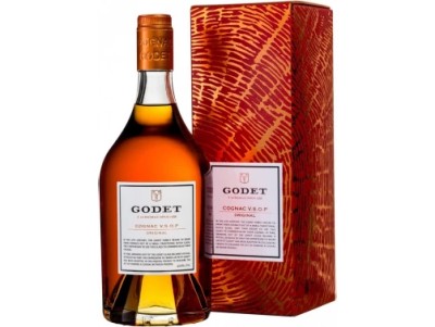 Коньяк кoньяк Godet VSOP (в коробці) 0,7 л