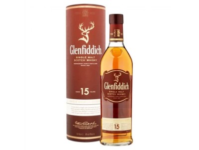 Віскі односолодовий Glenfiddich 15 Y.O Unique Solera Reserve 0,7 л