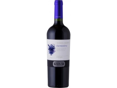 Вино сухе червоне Santa Ema Carmenere Barrel Select 0,75 л