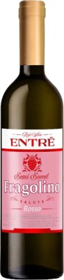 Вино Entre Fragolino Salute Rosso червоне напівсолодке 0.75 л 13%