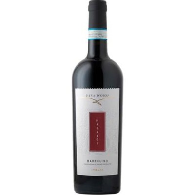 Вино Riva d'Oro Bardolino DOC червоне сухе 0,75 л