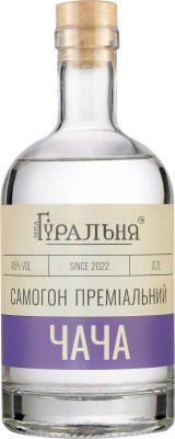 Самогон преміальний Біла Гуральня Чача 0.7 л 45%