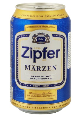 Пиво Zipfer Marzen з/б 0.33 л