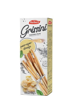 Грисині з пармезаном, Barbero, 125г