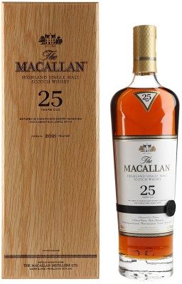 Віскі Macallan Sherry Oak 25 YO 0.7 л 43% у подарунковій упаковці