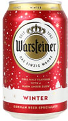 Пиво Warsteiner Winter Beer темне фільтроване 5.6% 0.33 л