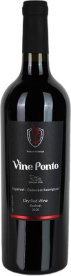 Вино Vine Ponto Сапераві - Каберне Савіньйон червоне сухе 0.75 л 13.5%