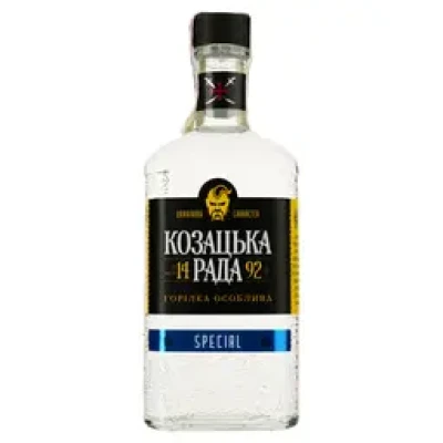 Водка Козацька рада Special 40% 0.5 л