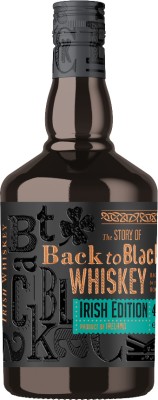 Віскі Back to Black Blended Irish Whiskey 0.7 л 40%