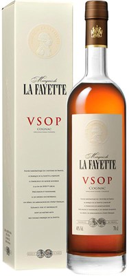 Коньяк Marquis de La Fayette VSOP 0.7 л 40% у подарунковій упаковці