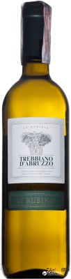 Вино Verga Le Rubinie Trebbiano D\'Abruzzo DOC біле сухе 0.75 л 11.5%