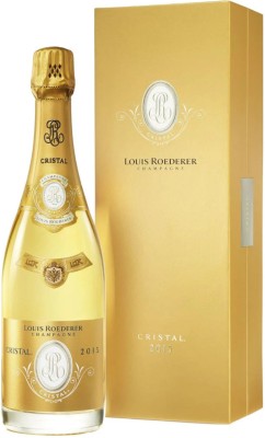 Шампанське Louis Roederer Cristal Vintage 2015 Gift Box біле брют 0.75 л 12.5%