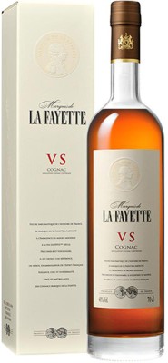 Коньяк Marquis de La Fayette VS 0.7 л 40% у подарунковій упаковці