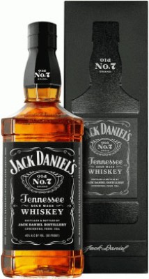 Теннессі Віскі Jack Daniel's Old No.7 1 л 40% в подарунковій упаковці