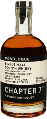 Віскі Monologue Single Malt Scotch Tomintoul 11 YO 0.7 л 52.5% в подарунковій упаковці
