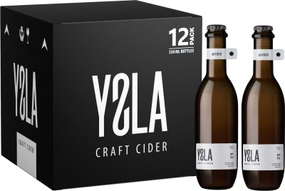 Упаковка сидру YSLA Craft Cider Pure Brut 6.5% 0.33 л х 12 шт