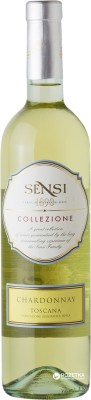 Вино Sensi Collezione Chardonnay біле сухе 0.75 л 12%