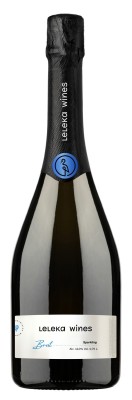 Вино ігристе Leleka Wines Brut біле брют 0.75 л 12%