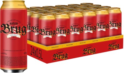 Упаковка пива Keten Brug Cherry Elegant спеціальне світле фільтроване 4.5% 0.5 л х 24 шт